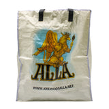 ALLA White Zipper Bag (Each)